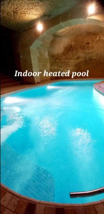 Ta Majsi Farmhouse With Indoor Heated Pool 圣劳伦斯 外观 照片